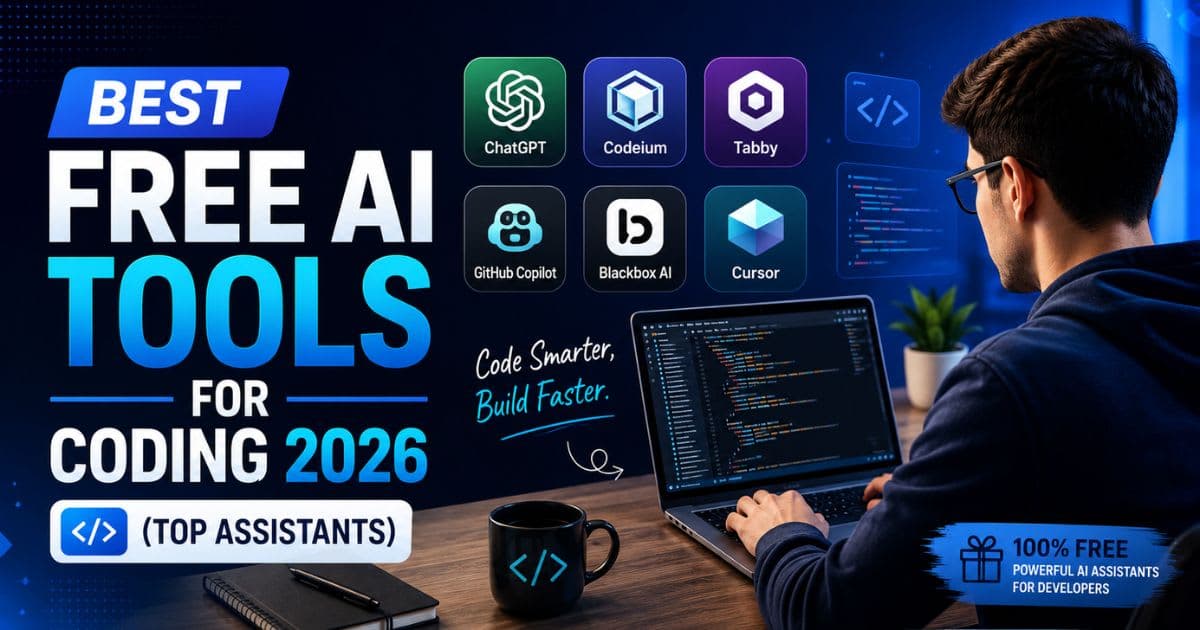 Best Free AI Tools for Coding in 2026: Top AI Coding Assistants