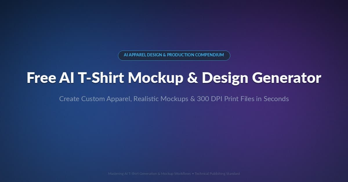 Free AI T-Shirt Design Generator: Instant Mockups(2026)