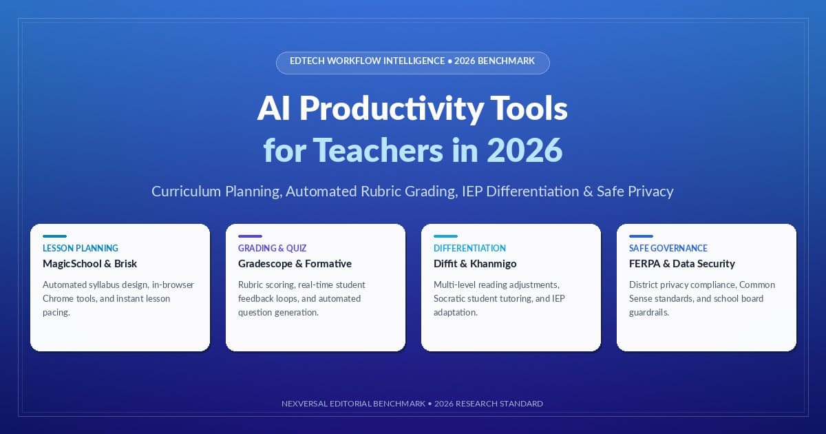 Best AI Productivity Tools for Teachers in 2026