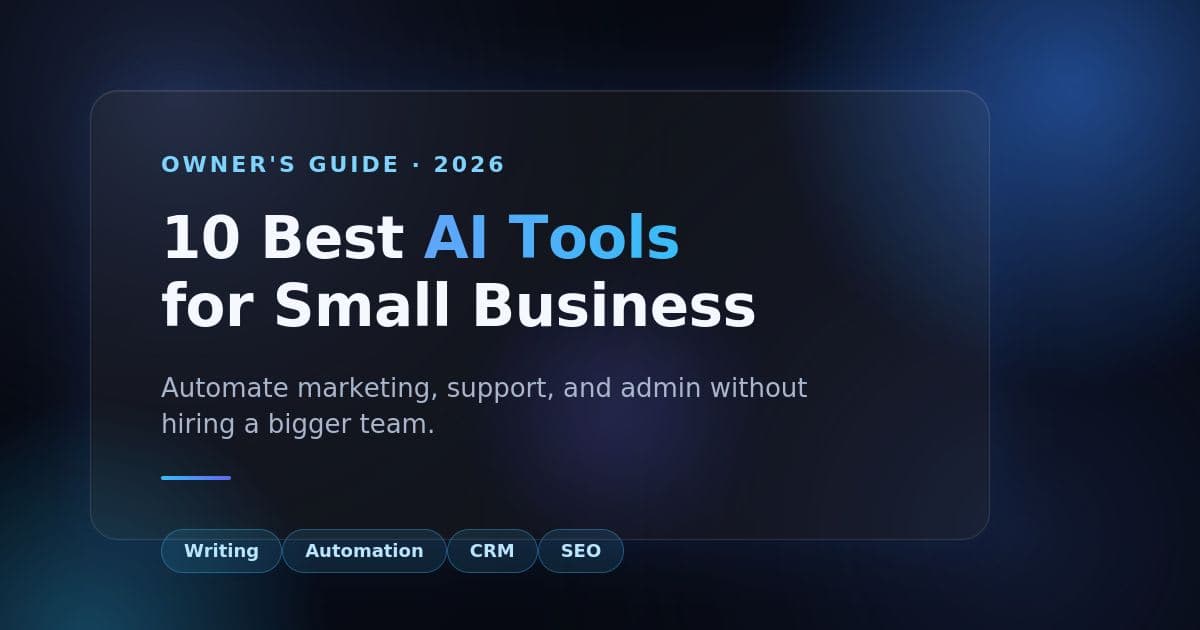 AI Tools for Small Business That Pay for Themselves