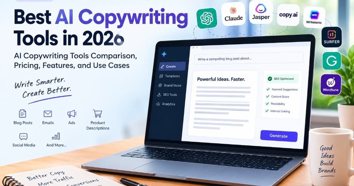 Best AI Copywriting Tools to Write Copy That Sells Fast 2026
