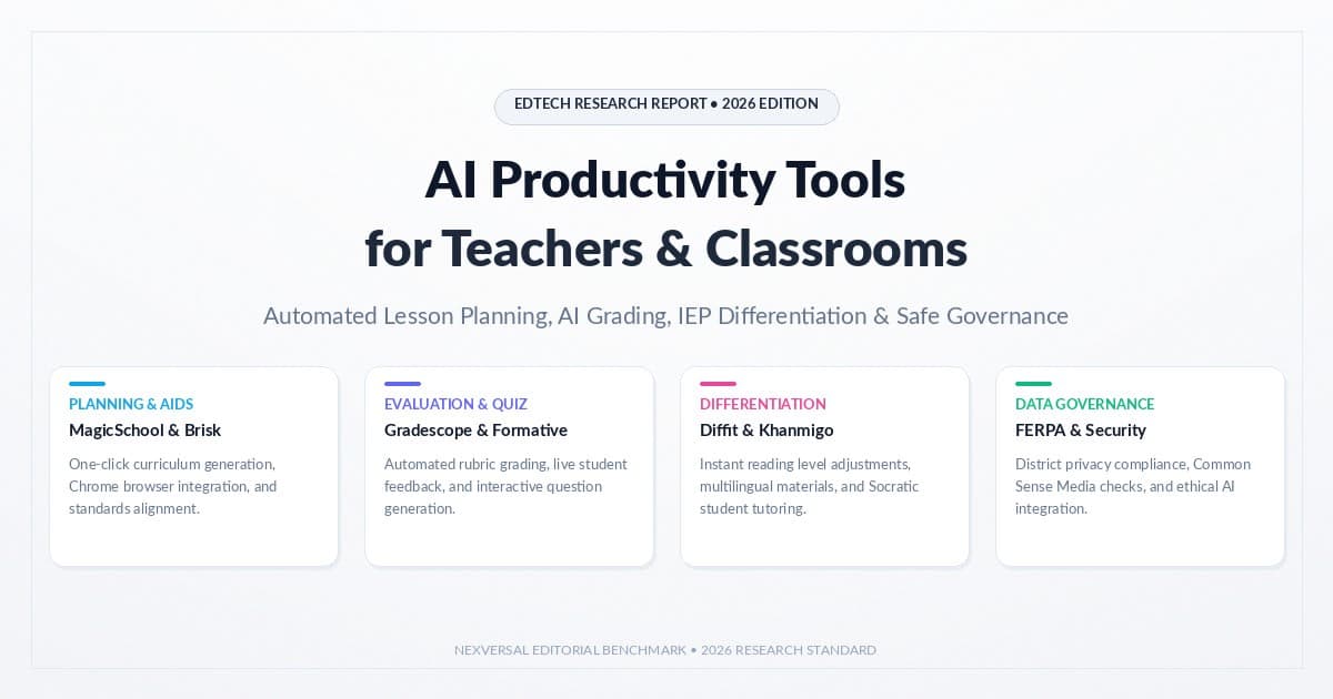 Best AI Productivity Tools for Teachers in 2026